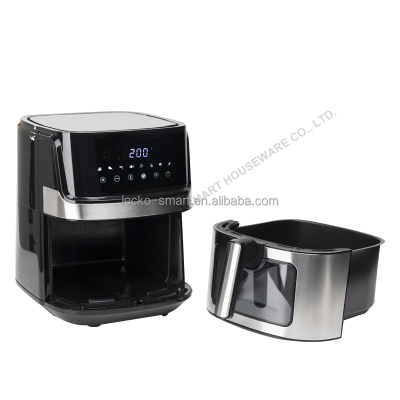 1 Year Touch Screen Customaized Digital Control Air Fryer Wholesale