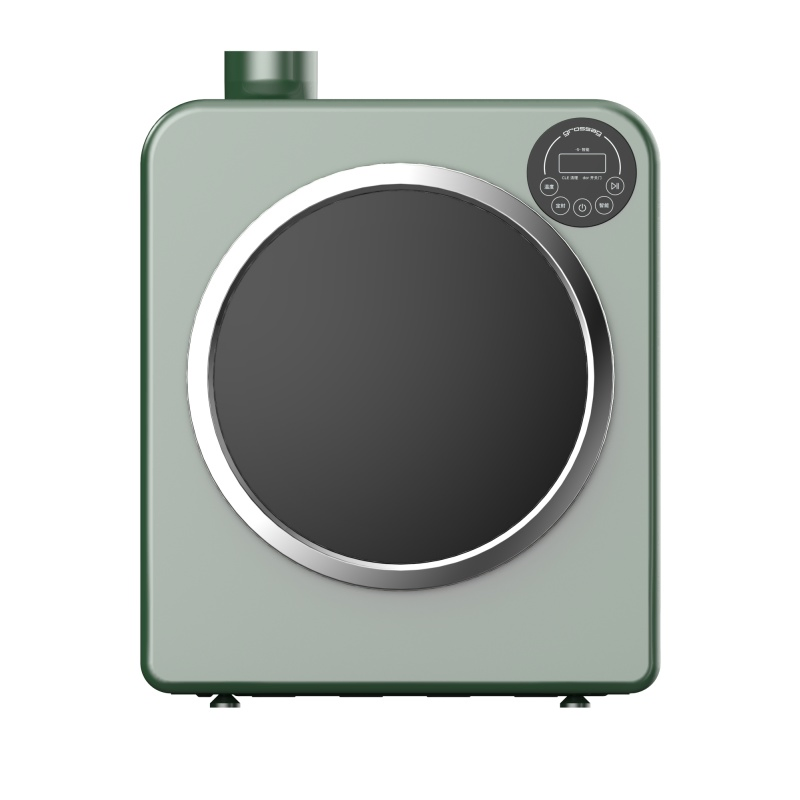 6kg Automatic Tumble Dryer for Household Use Pure White with Plastic Housing and Electric Power Source