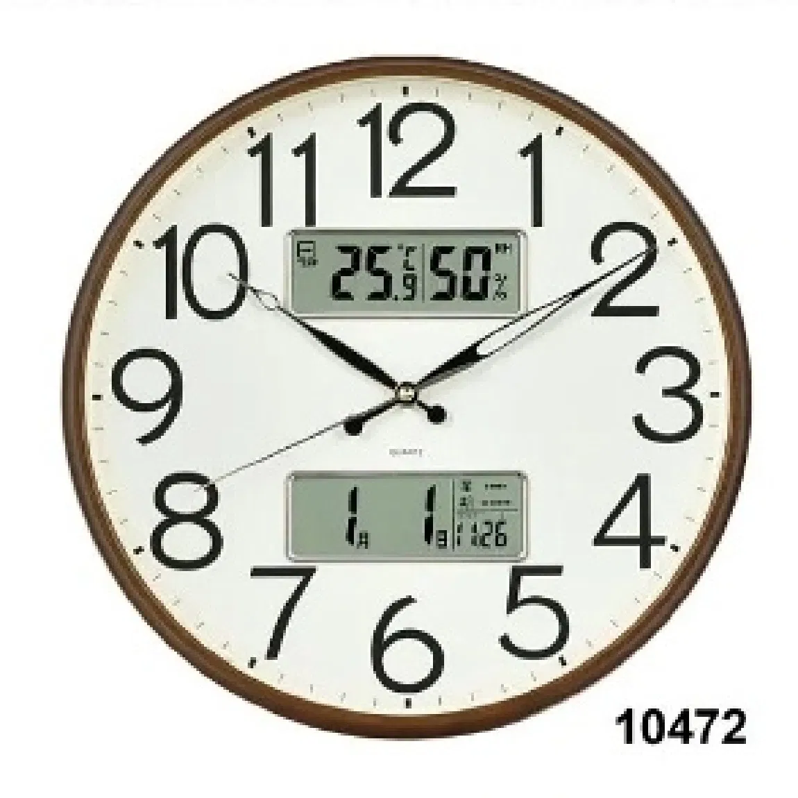 Antique Quartz Wall Alarm Time Clock Made in China