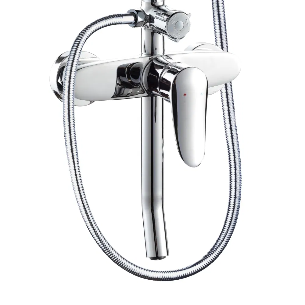 Shower Head Sanitary Ware Bathroom Accessories Column Rain Shower Set