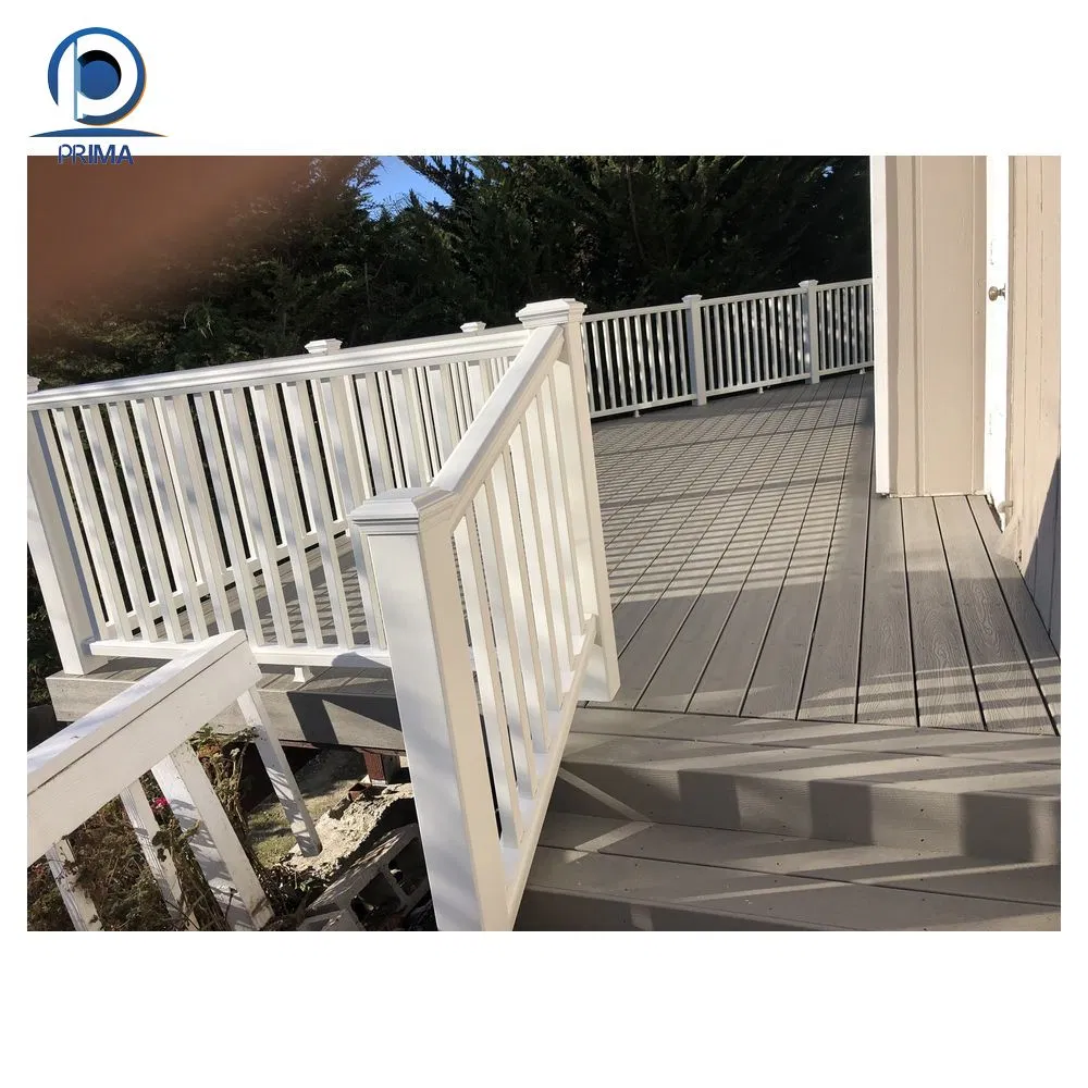 Orient Staircase American Style Commercial Oak Wood Treads with Metal Straight Staircase