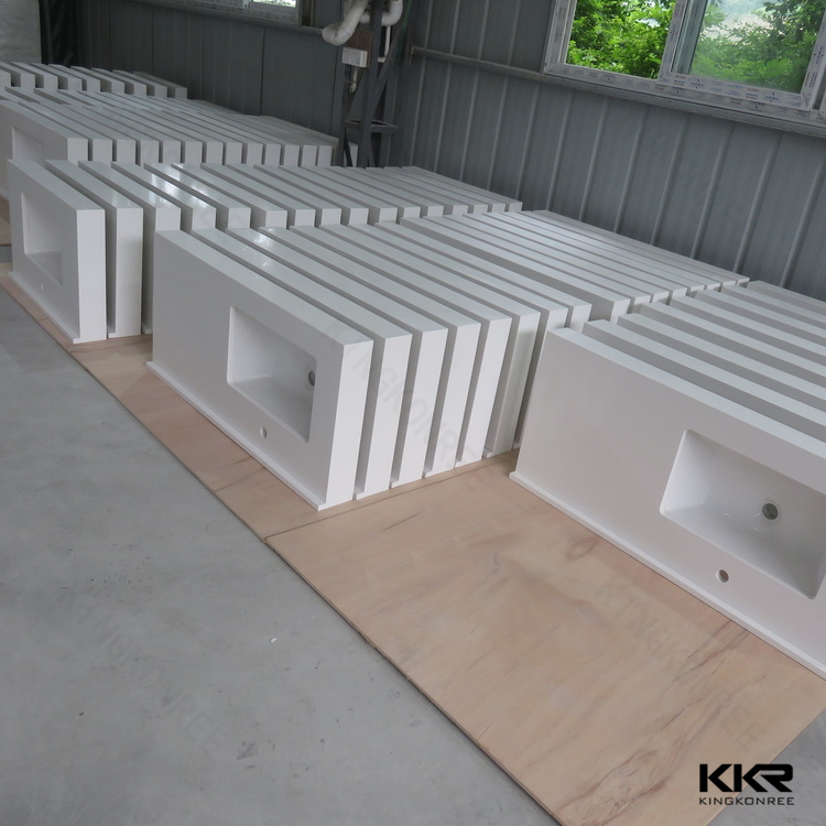 Acrylic Solid Surface Stone Bathroom Vanity Wash Sink