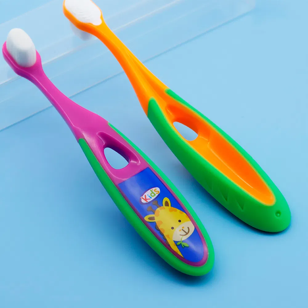 Ultra Soft-Bristled Over 10000 Bristles Micro-Nano Kids Toothbrush for Teeth Whitening