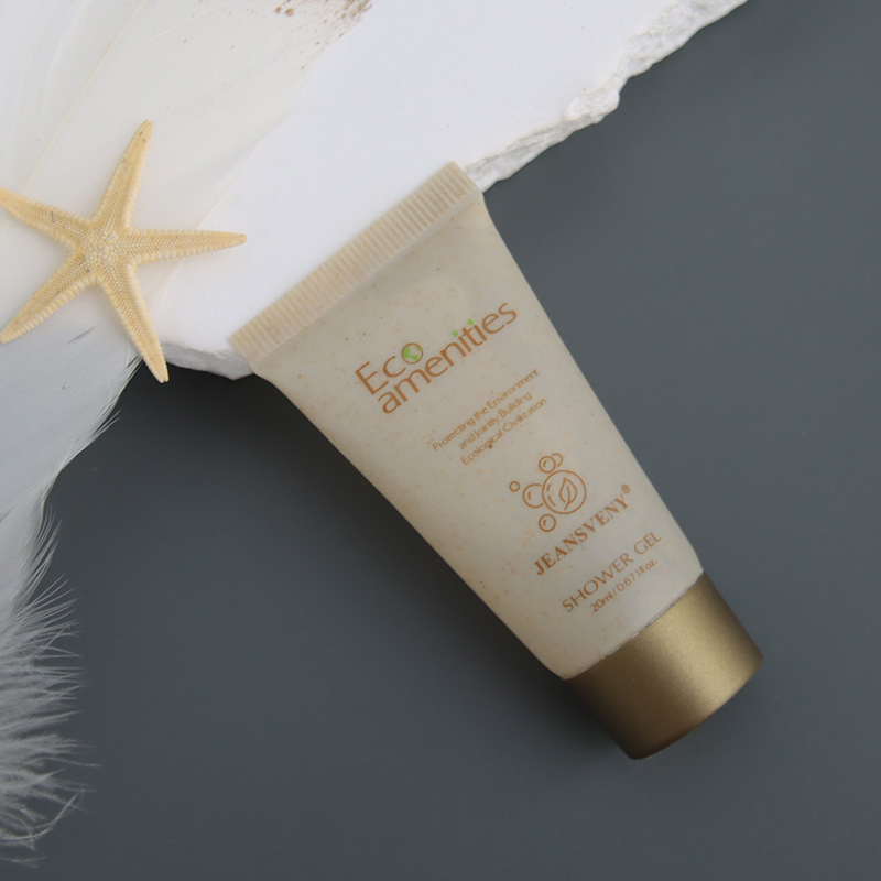 Eco-Friendly Straw Disposable Soft Tube Body Lotion Shampoo Eco-Friendly