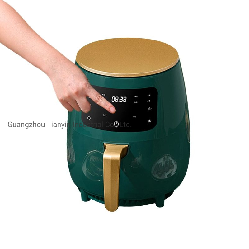 in Stock 2021 Digital 4.5L 5L 8L Electric Cooker Deep Oven Video Silver Crest Air Fryer 6L