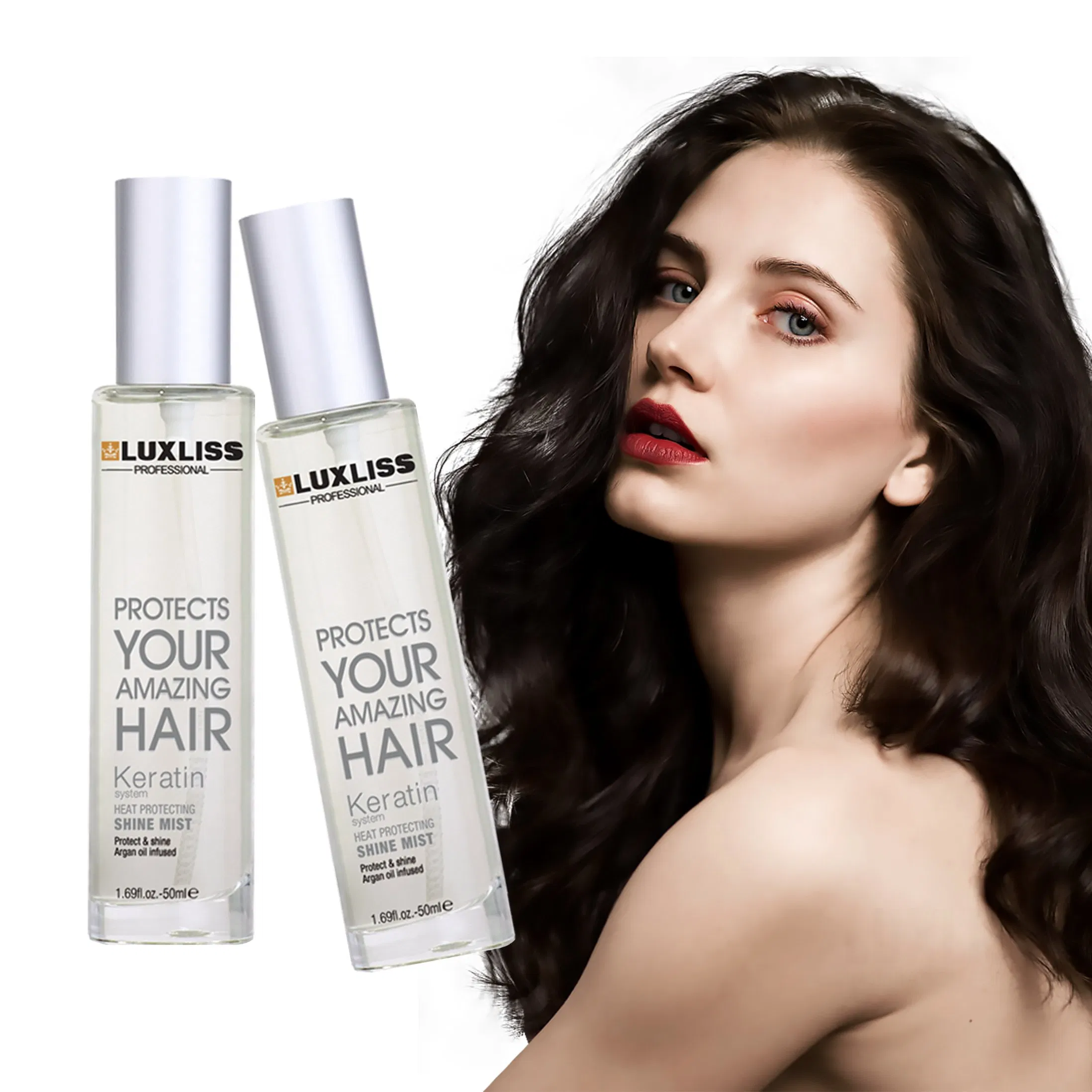 Luxliss UV Protection Keratin Hair Products Heat Protectant & Nourishing Hair Spray Mist
