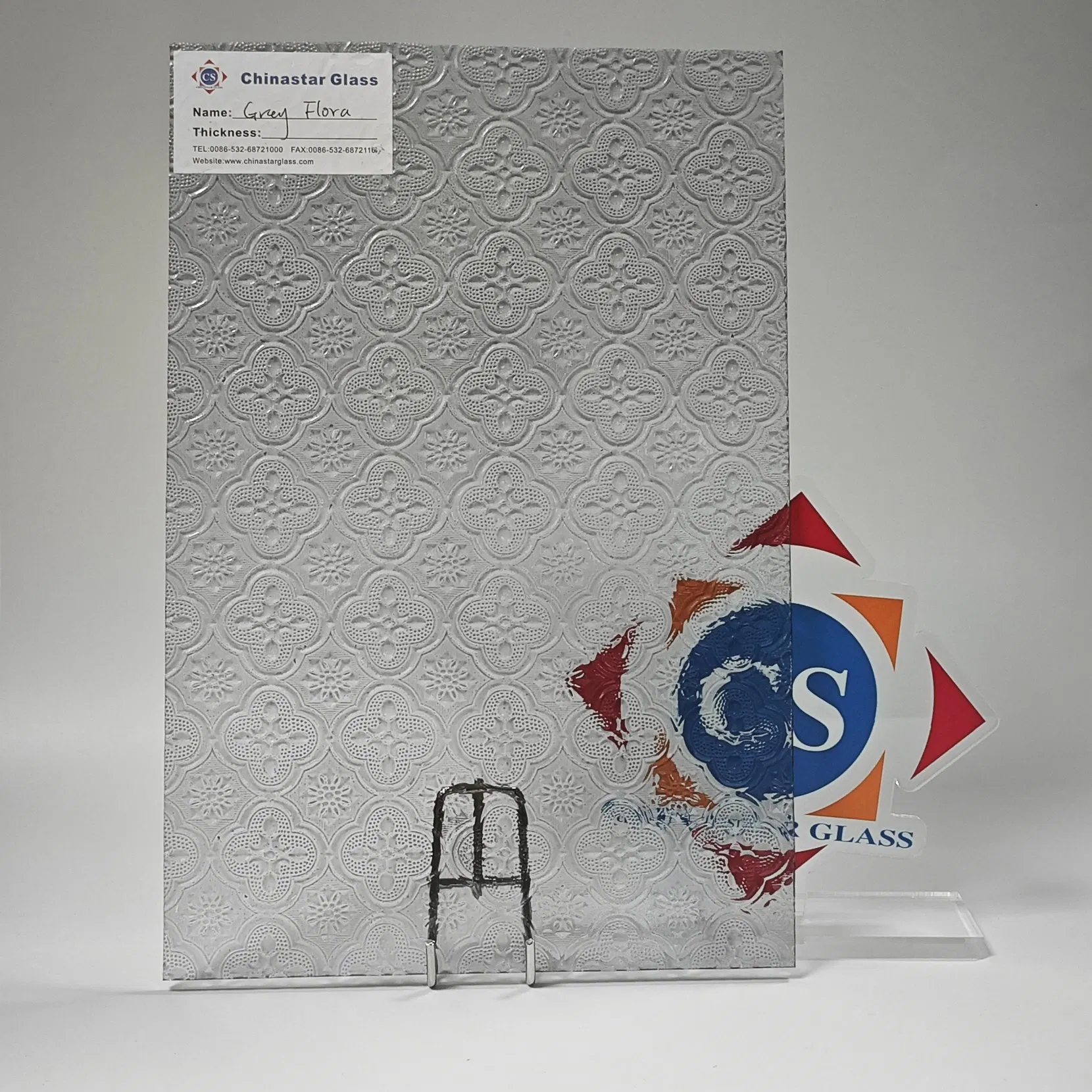 3.5mm Tinted Colored Patterned/Figured/Rolled/Obscured/Frosted Float Glass for Building/Tempered/Laminated/Decoration