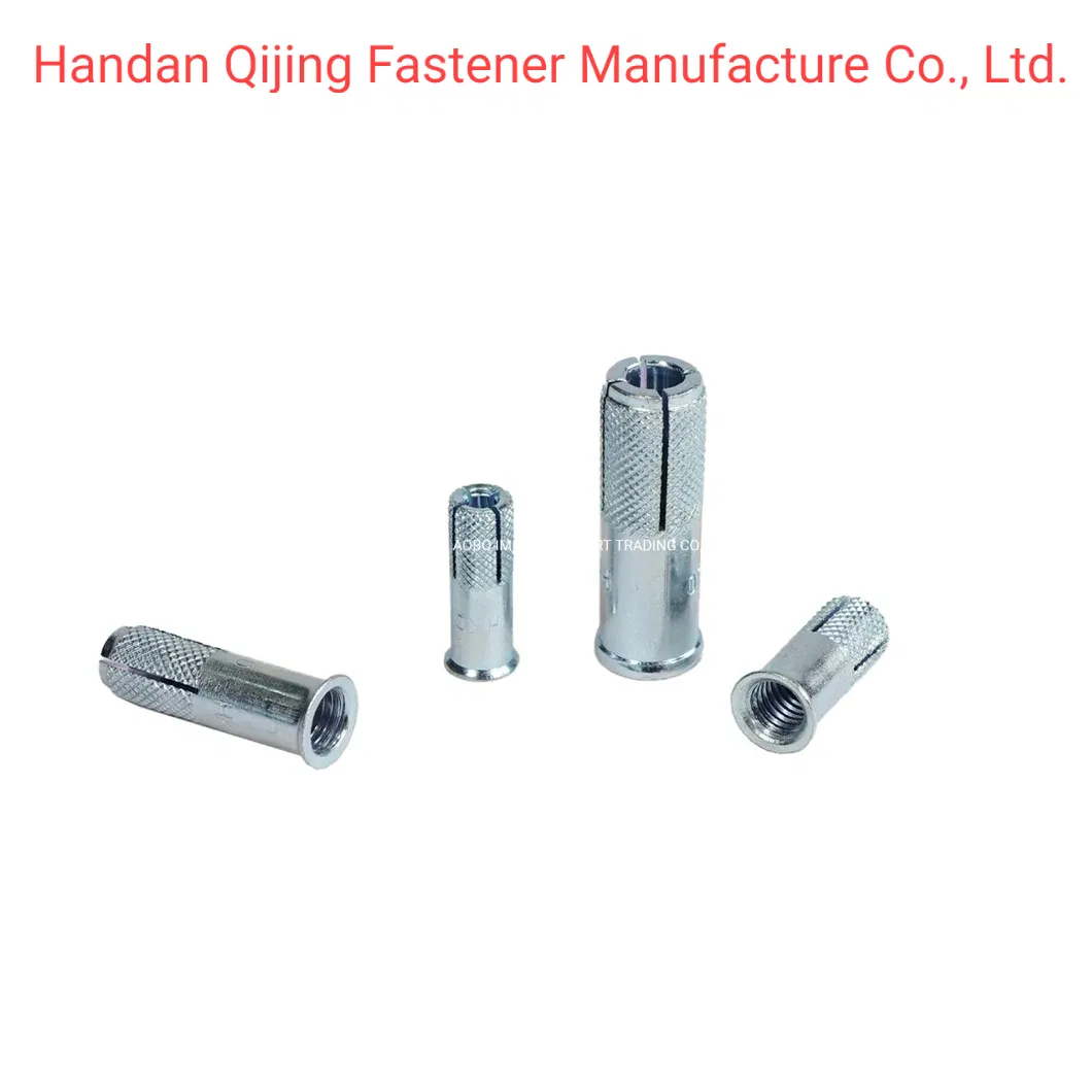 Premium Zinc-Plated Brass Expansion Bolts for Concrete Anchors