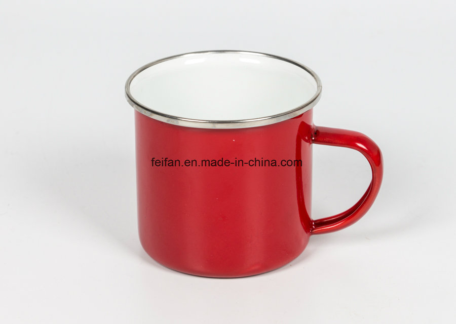 Эмалированная кружка на заказ с логотипом