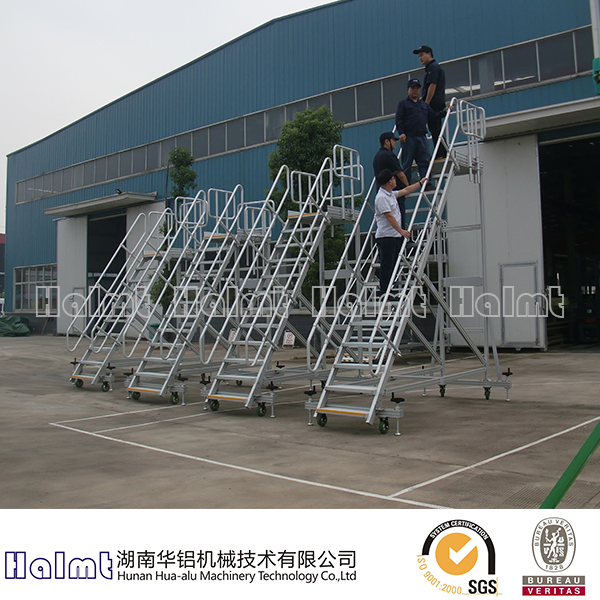 Aluminium Straight Step Ladders with Height 4m