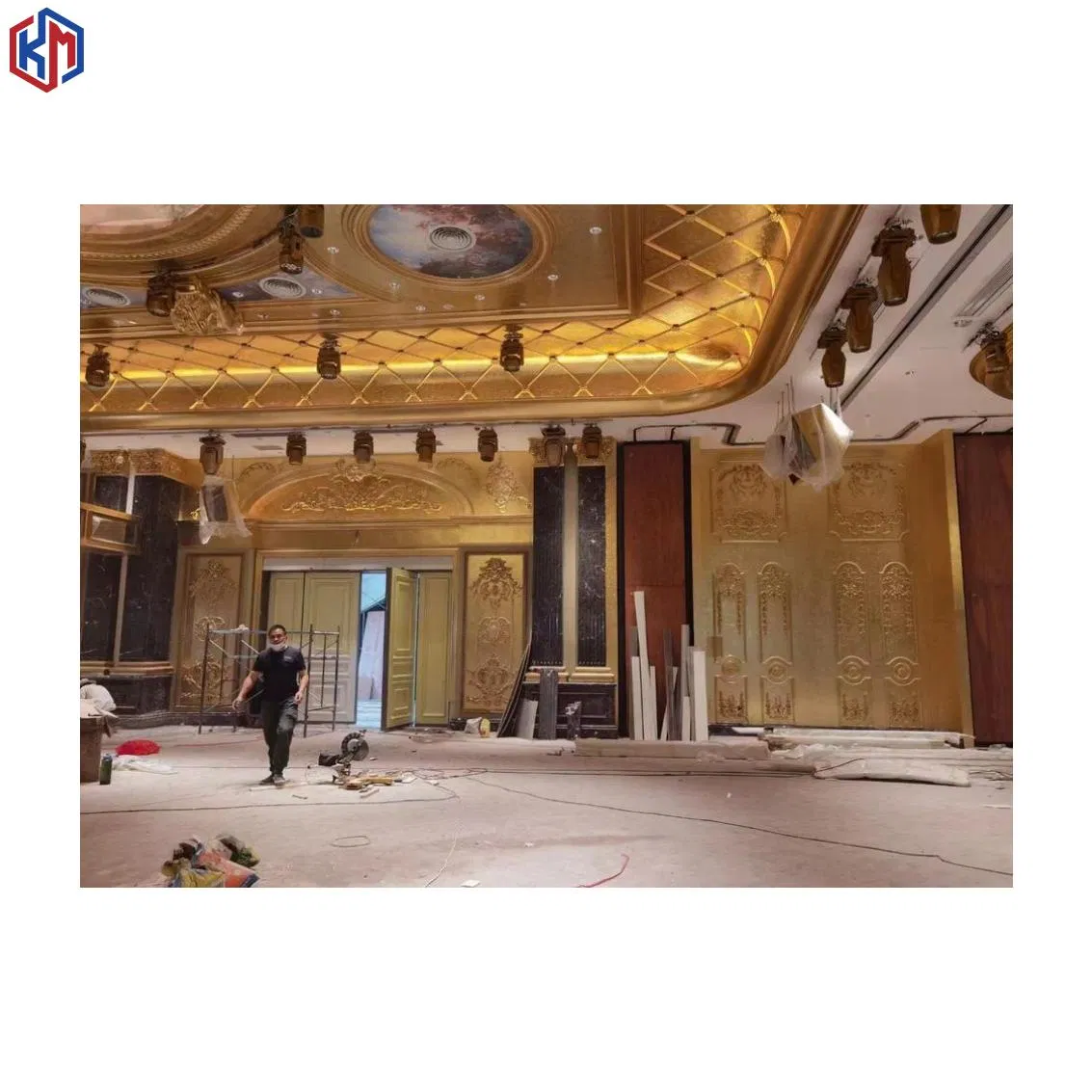 Grg Gypsum Plaster Reinforced Ceiling Panel for Theater Church Decoration