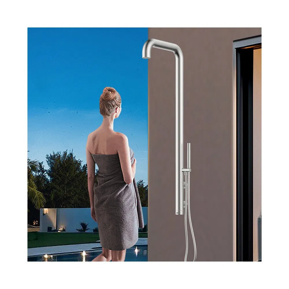 Wall Mounted Indoor Faucet Stainless Steel Outdoor Shower