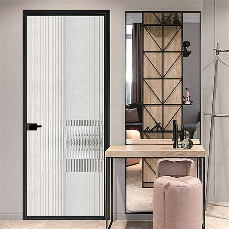 Factory Wholesale Price High Quality Steel Doors Exterior Interior Swing Doors Aluminum Metal Steel Glass Interior Doors