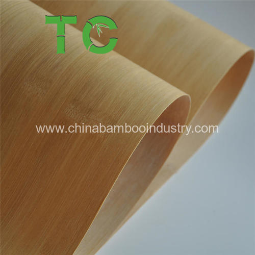 Carbonized Side-Pressed Bamboo Veneer Sheets for Furniture