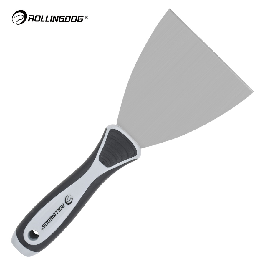 Rollingdog-PRO 50005 4 Inch Putty Knife Carbon Steel Wholesale Handware Painting Tool