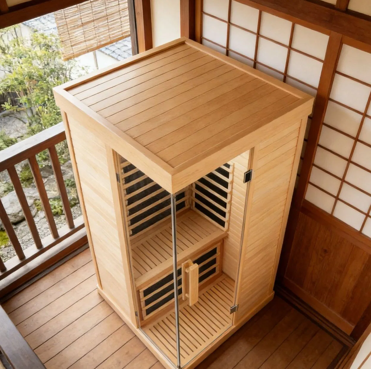 Инфракрасная сауна для дома EV-002E на 2 персоны