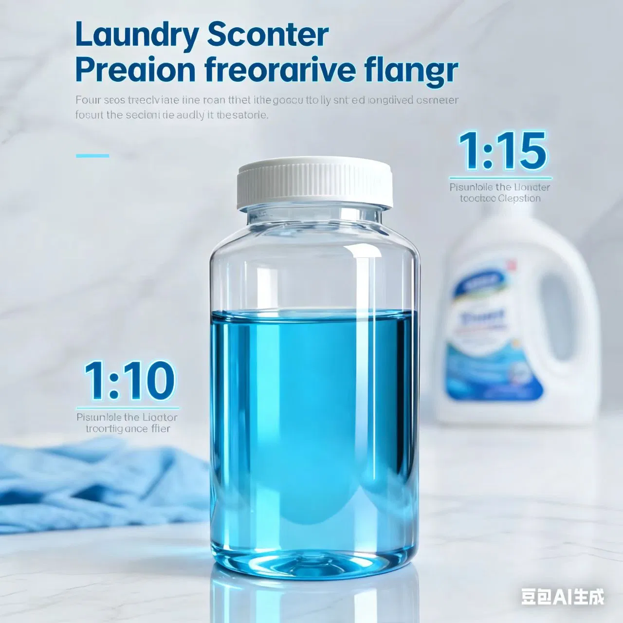 Concentrated Laundry Detergent Concentrated Laundry Liquid 1: 8 Factory Bulk Fragrant