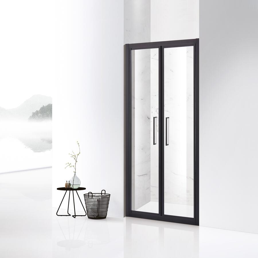 Bathroom Corner Shower Cabinet Glass Door Can Be Opened Inside and Outside