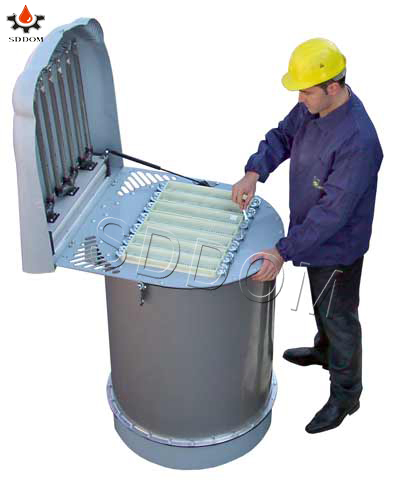 Italy Brand Stainless Steel Blower Air Jet Type Dust Collector for Cement Silo