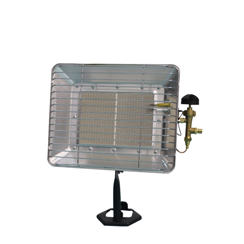 2 in 1 Heater Outdoor Cooker Heating Portable Gas Stove Ceramic Space Heater