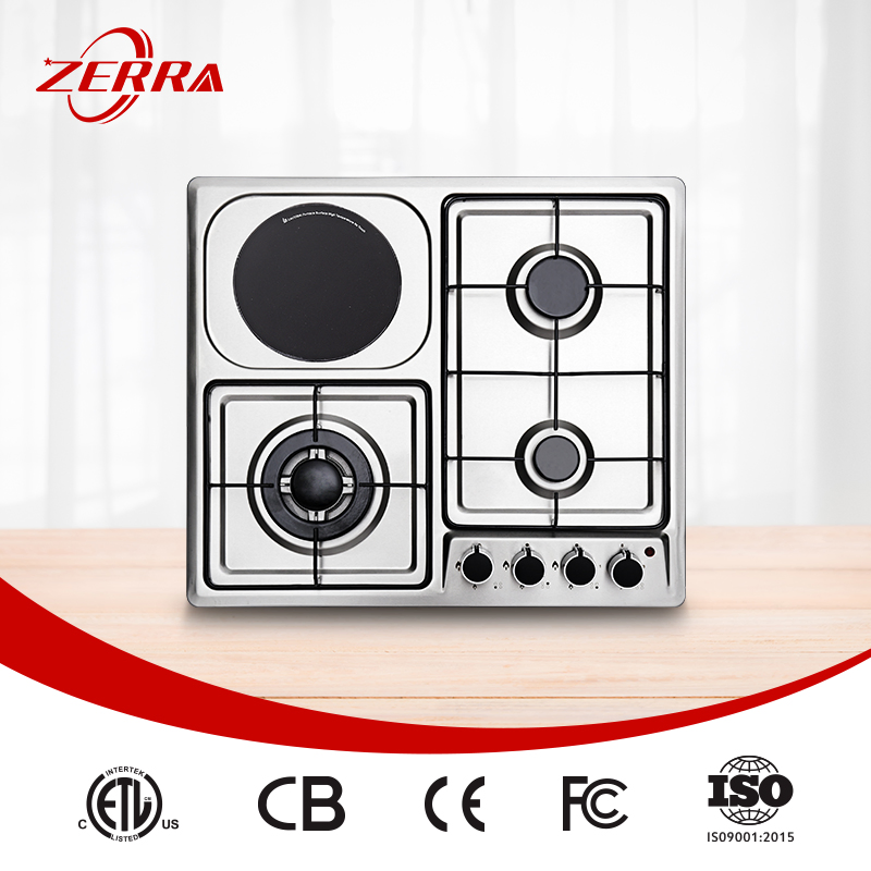 European Style Kitchen Appliance Gp Type Gas Hob 3+1