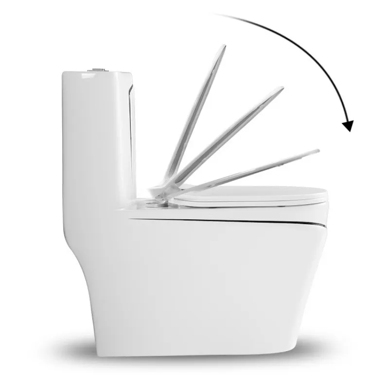 Modern Bathroom White Sanitary Ware Suite Wc One Piece Ceramic Commode Basin Toilet Bowl Toilet Set with Pedestal Sink