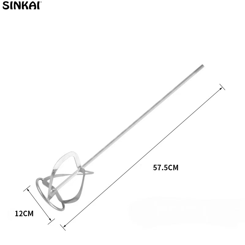 Насадка-миксер для краски и шпаклевки из нержавеющей стали