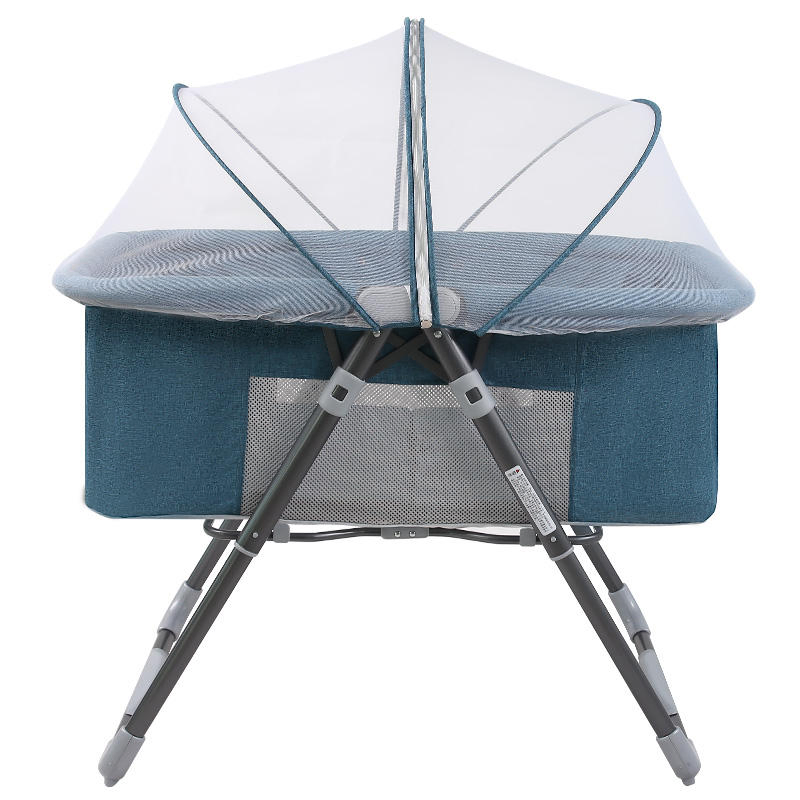 Multifuncional Adjustable Mobile Modern Foldable Baby Bed