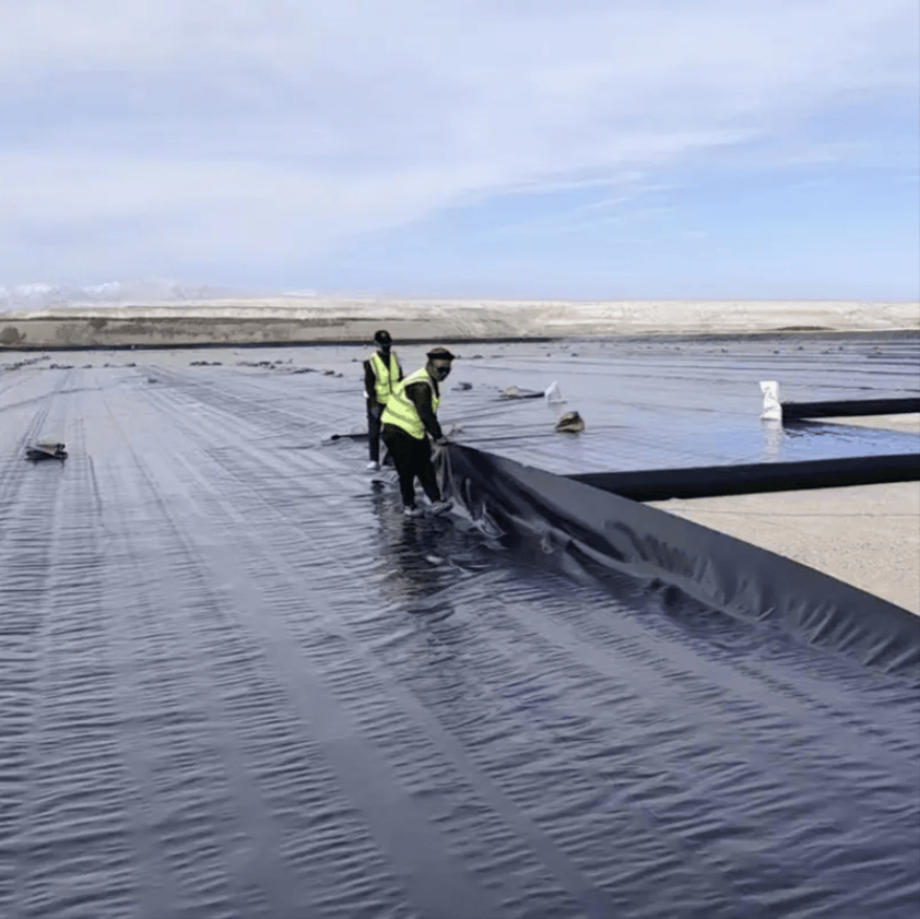 Strong Black Geomembrane for Effective Tailing Dam Protection Needs