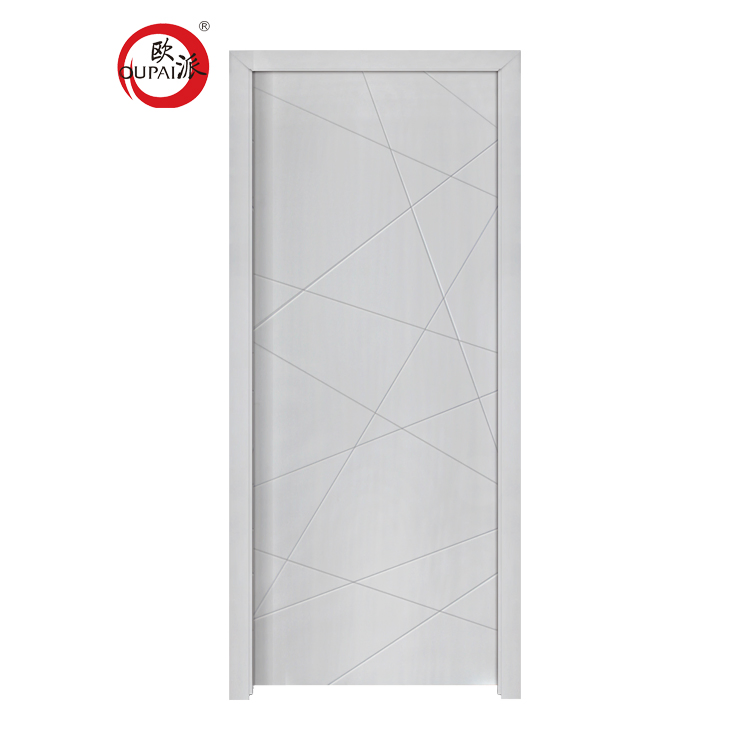 New Coming Smooth Uneven Translucent Glass Bar MDF Waterproof Swing Door Sound