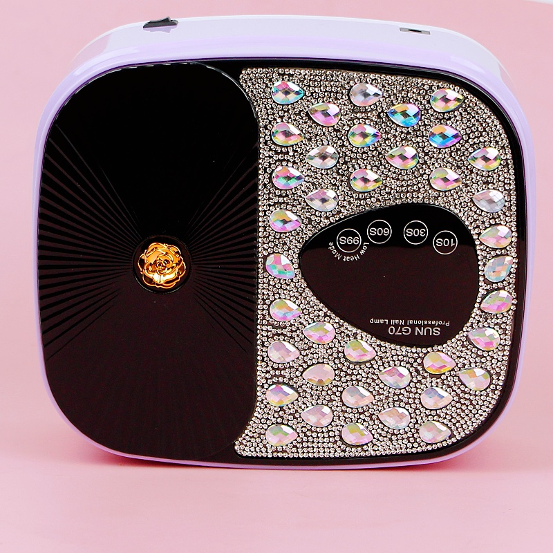 Hot New Sale Professional Beautiful LED Nail Lamp with Diamond