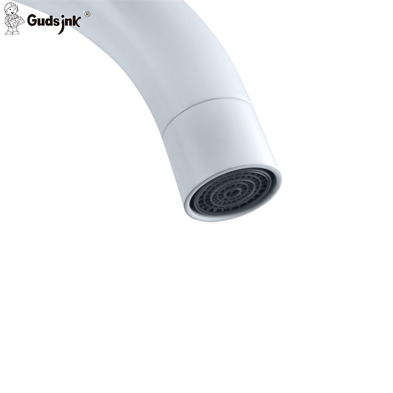 Смеситель для кухни GUDSINK HY14, белый, однорычажный