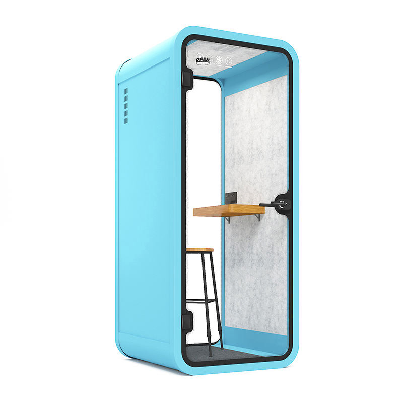 Factory Customized Cell Phone Booth Noise Reduction Office Soundproof Pod