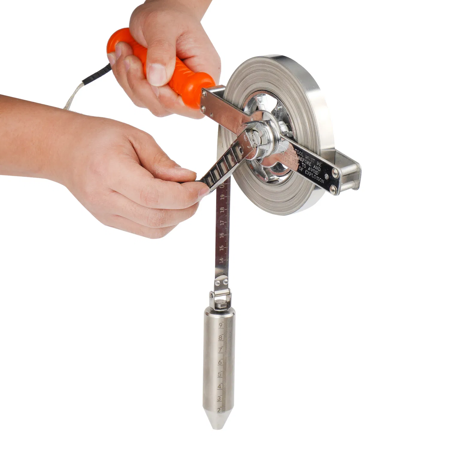 Stainless Steel Oil Gauging Tape Measure 20m 30m