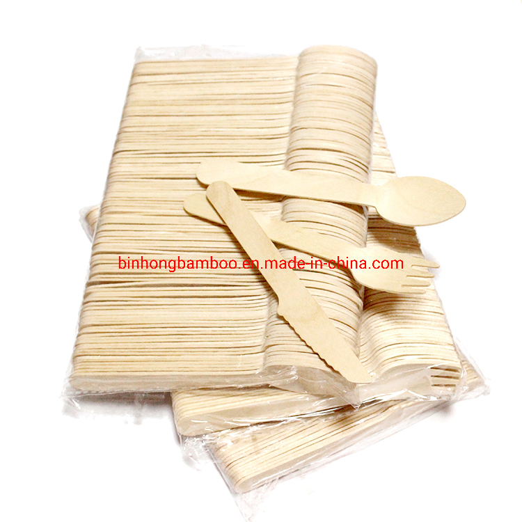 Wooden Cutlery, Knife, Forks, Spoon