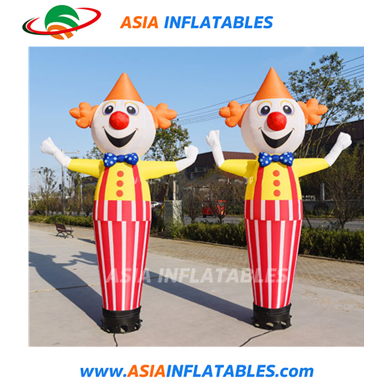 Inflatable Tube Clown Dance Puppet Sky Dancer Jesters Windy Man