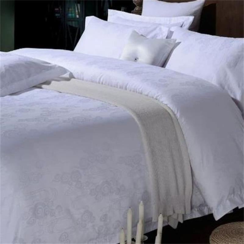 Luxury 4 Piece Stripe Bedding Set Duvet Quilt Cover