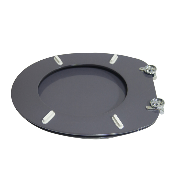 Pure Eco-Friendly MDF Flat UF Wc Urea Toilet Lid Dw-033