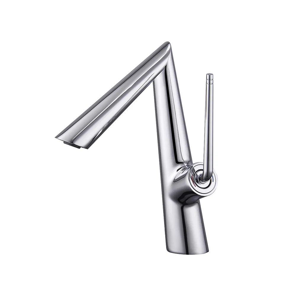 Смеситель для раковины с термостатом, однорычажный, латунь