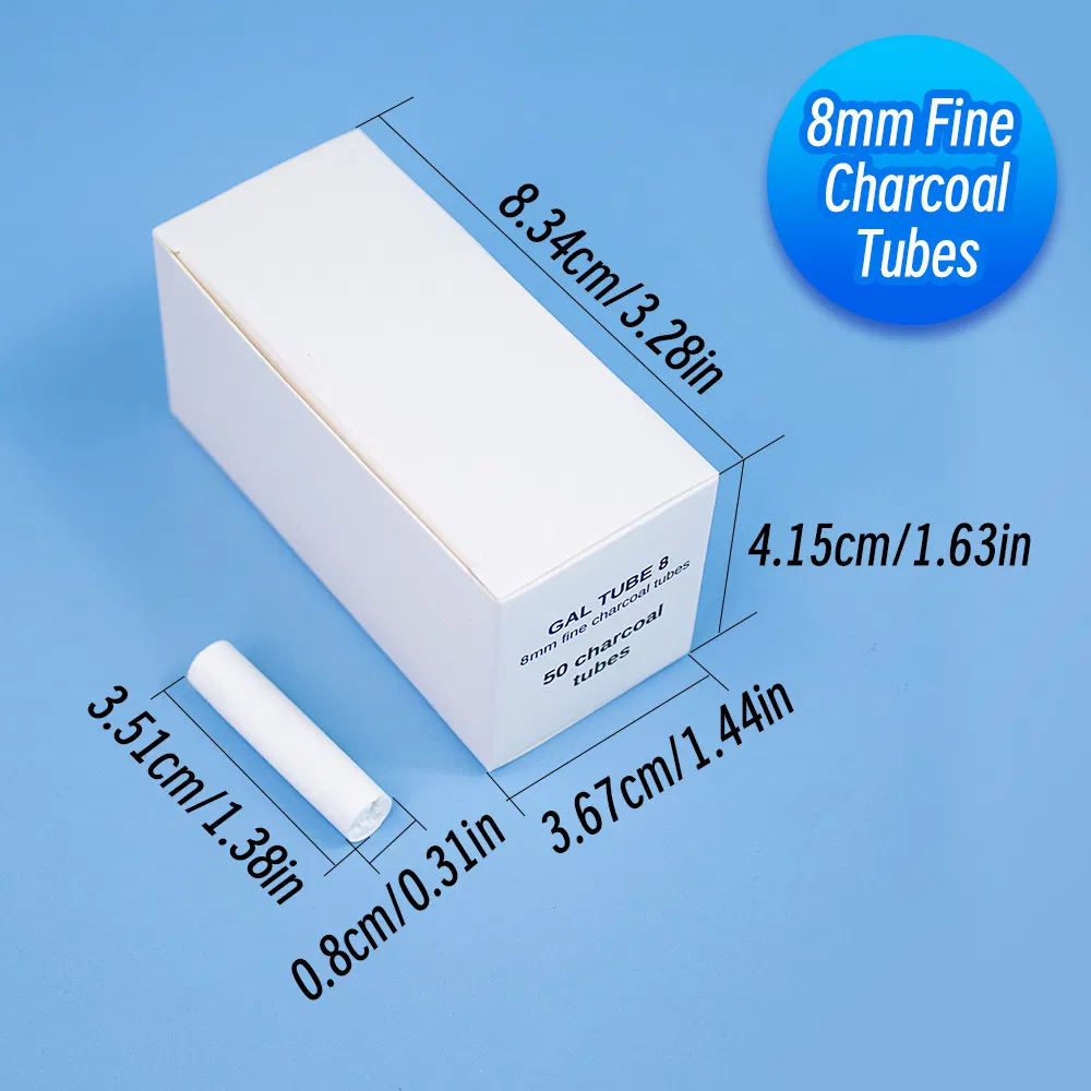 Cigarette Holder Filter with Ceramic Caps Tobacco Filters Coconut Activated Carbon Filters