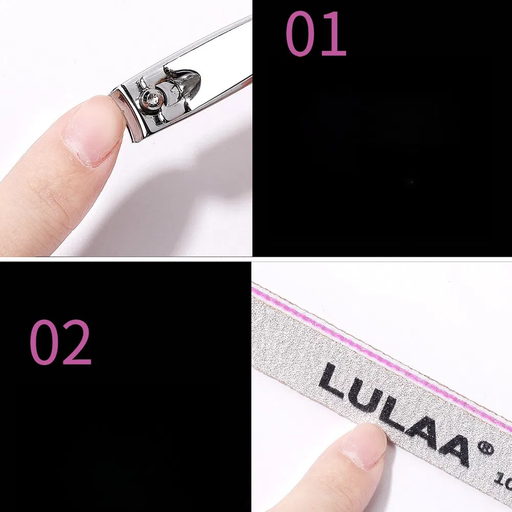 Cross Border Hot Sale Stainless Steel Single Silver Practical Sharp Nail Clippers