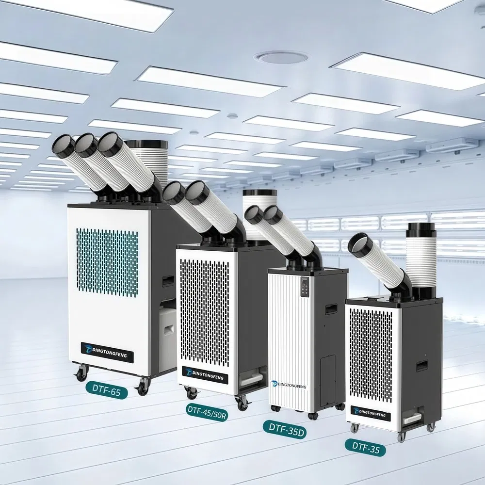 Explosion-Proof Dtf-45 1.65kw Rated Power Mobile Mini Portable Air Cooler