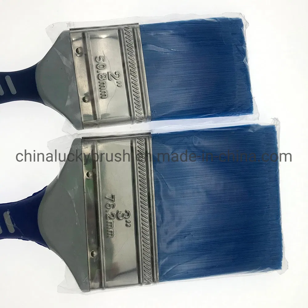 Plastic Wire Wooden Handle Plastic Handle Paint Brush (YY-619)