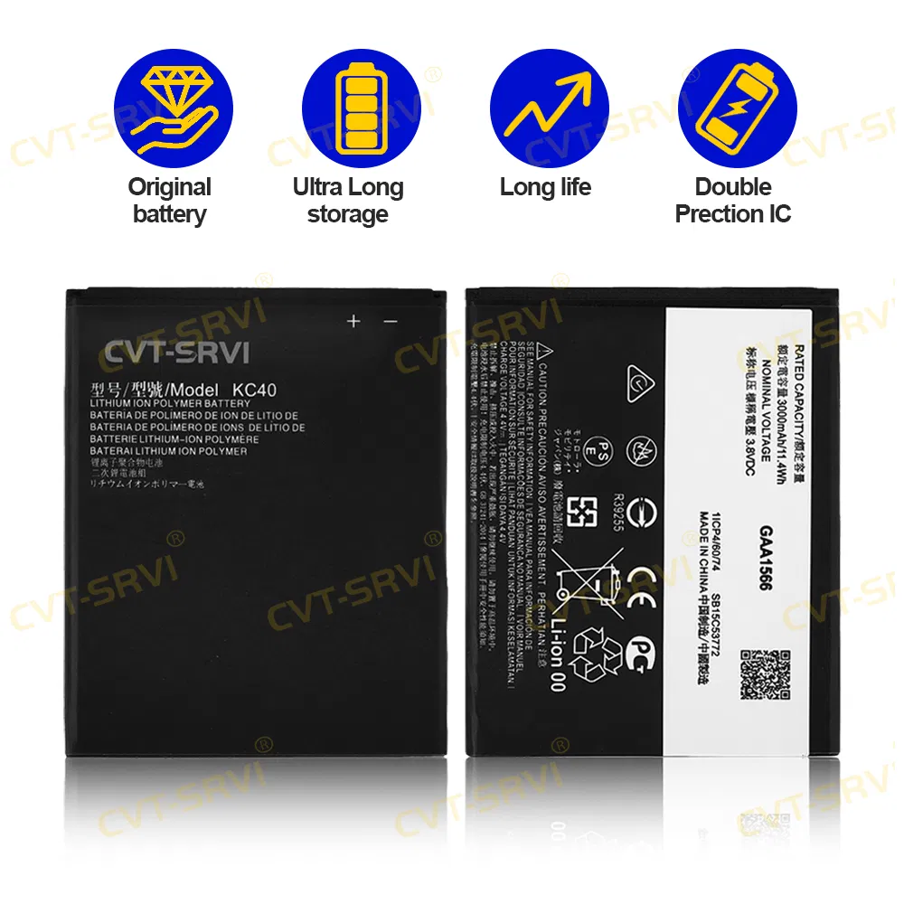 CVT/Srvi Best Selling Original Cell Phone Alternative Brand Battery for Moto E6 Plus/E6s/G04/G7 Power/G8 Play/G100/One Action/One Fusion