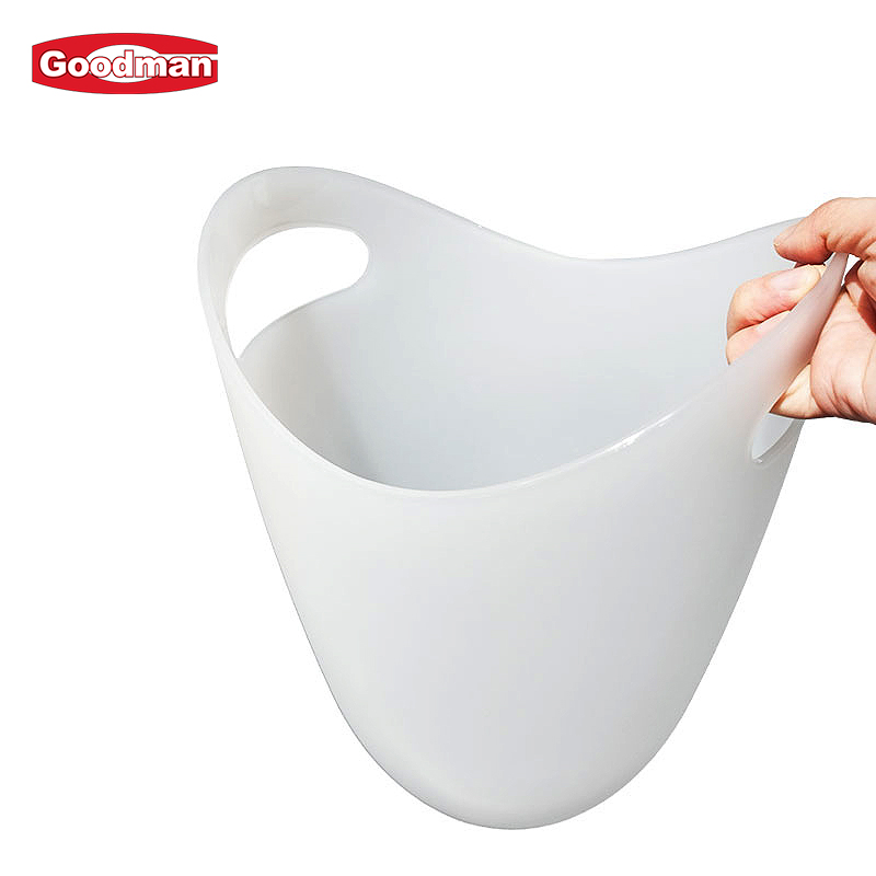 Indoor Outdoor Clear Plastic Ice Bucket for Cocktail Cooler Beer Wine-Beverage Tub for Parties Bar Champagne Bucket
