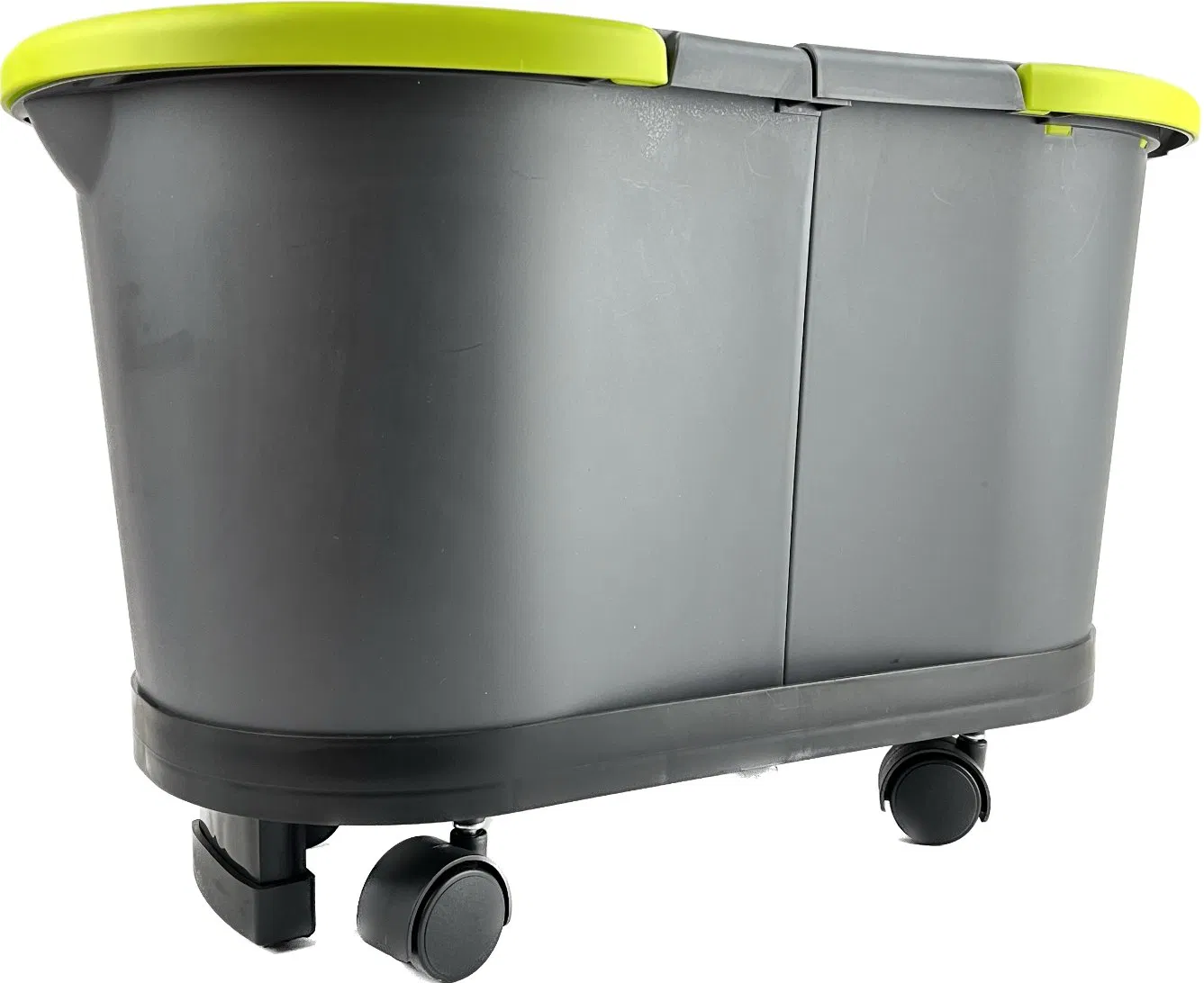 Joyclean Trapeador Moderno Easy Spin Rotating Magic Mop with Wringer and Bucket