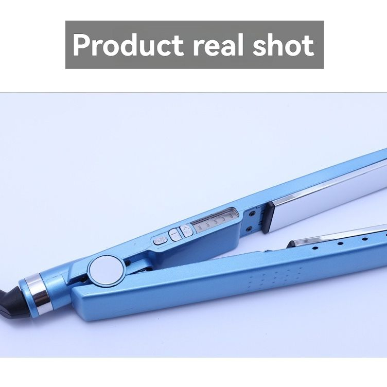 Professional Salon PTC Heated Hair Straightener Multi-Speed Temperature Control Mch Hair Curler Flat Iron
