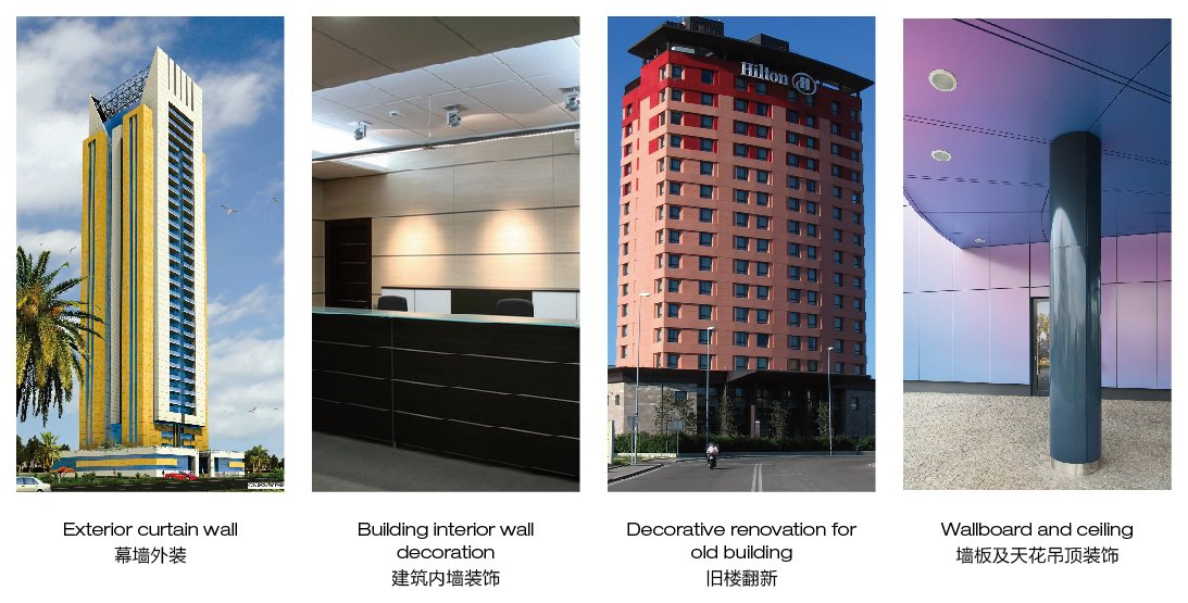 Aluminum Core Cladding Plate ACP Fireproof Panel