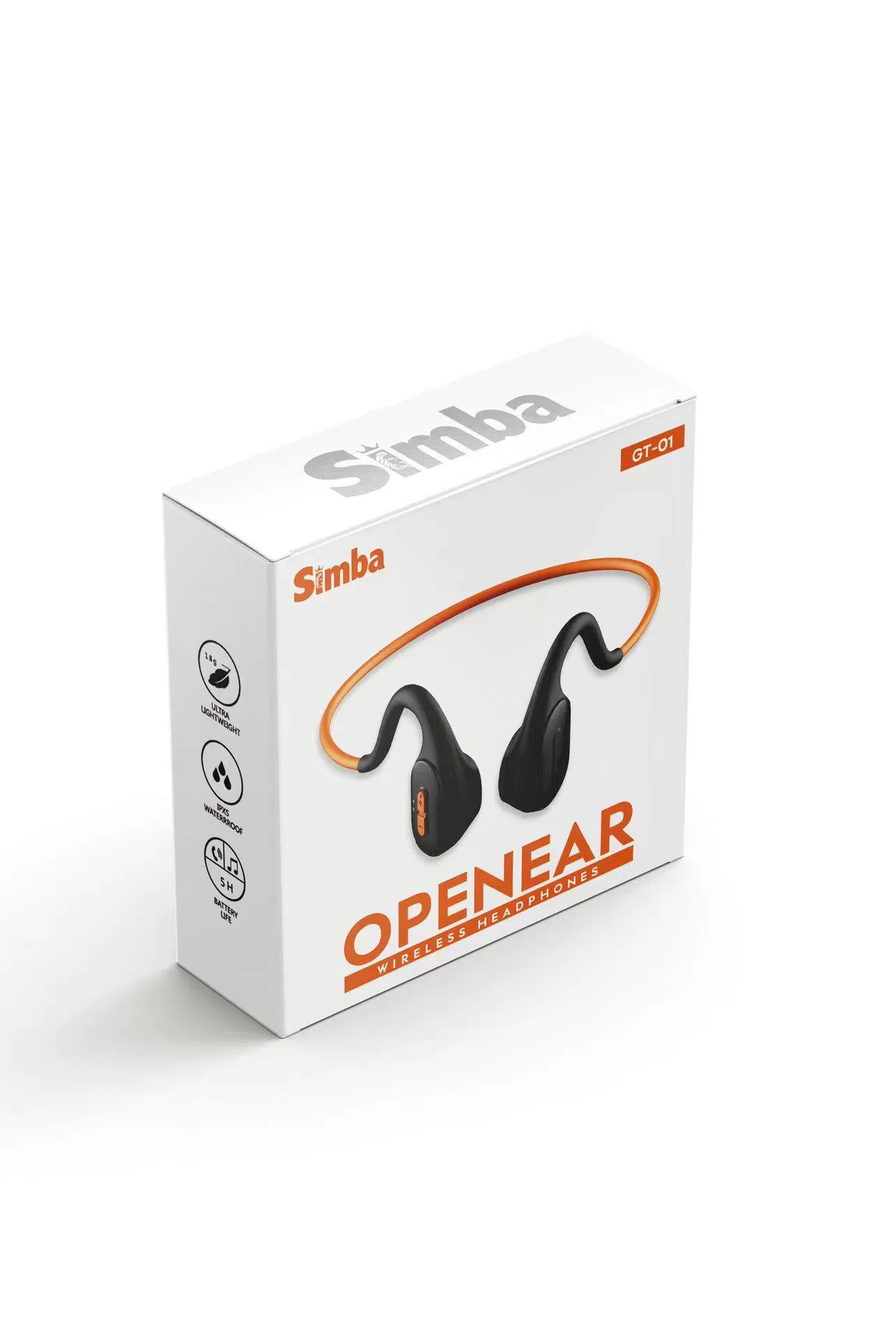 Painless Wearing Music Bone Conduction Headphones Gt-01 Bluetooth Earphones