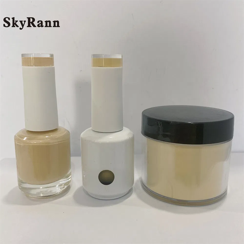 3 in 1 Manufacturer Nail Varnish Nail Acrylic Powder Diping Acrylic Powder Color Match Gel Polish and Nail Polish